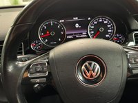 USED 2014 64 VOLKSWAGEN TOUAREG 3.0 TDI V6 BlueMotion Tech R-Line SUV 5dr Diesel Tiptronic 4WD Euro 5 (s/s) (245 ps) PAN ROOF+20"ALLOYS+MEMORY PACK