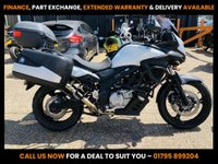 USED 2014 64 SUZUKI V-STROM 650 - BUY ONLINE 24 HRS A DAY - FINANCE AVAILABLE - ALL TYPES OF CREDIT ACCEPTED WITH FUEL EXHAUST & FULL LUGGAGE