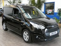 USED 2016 66 FORD TRANSIT CONNECT 1.5 TDCi 200 Trend Panel Van 5dr Diesel Manual L1 H1 (119 g/km, 118 bhp) AIR CON BLUETOOTH HEATED DRIVERS SEAT CRUISE CONTROL PARKING SENSORS PLYLINED BULKHEAD 3 OWNERS SERVICE HISTORY WARRANTY