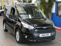 USED 2016 66 FORD TRANSIT CONNECT 1.5 TDCi 200 Trend Panel Van 5dr Diesel Manual L1 H1 (119 g/km, 118 bhp) AIR CON BLUETOOTH HEATED DRIVERS SEAT CRUISE CONTROL PARKING SENSORS PLYLINED BULKHEAD 3 OWNERS SERVICE HISTORY WARRANTY
