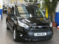 USED 2016 66 FORD TRANSIT CONNECT 1.5 TDCi 200 Trend Panel Van 5dr Diesel Manual L1 H1 (119 g/km, 118 bhp) AIR CON BLUETOOTH HEATED DRIVERS SEAT CRUISE CONTROL PARKING SENSORS PLYLINED BULKHEAD 3 OWNERS SERVICE HISTORY WARRANTY