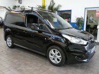 USED 2016 66 FORD TRANSIT CONNECT 1.5 TDCi 200 Trend Panel Van 5dr Diesel Manual L1 H1 (119 g/km, 118 bhp) AIR CON BLUETOOTH HEATED DRIVERS SEAT CRUISE CONTROL PARKING SENSORS PLYLINED BULKHEAD 3 OWNERS SERVICE HISTORY WARRANTY