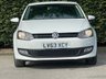 USED 2014 63 VOLKSWAGEN POLO 1.2 Match Edition Hatchback 5dr Petrol Manual Euro 5 (60 ps) FULL SERVICE HISTORY