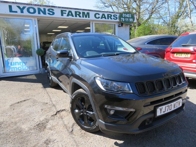 2020 70 Jeep Compass 1.6 MultiJetII Night Eagle SUV 5dr Diesel Manual Euro 6 (s/s) (120 ps)