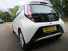 USED 2015 15 TOYOTA AYGO 1.0 VVT-i x-pression Hatchback 5dr Petrol Manual Euro 5 Euro 5 (68 ps) Excellent fuel economy! Only &pound;20 Road Tax! Low Insurance Group! Just Serviced, Sold with a new 12 month MOT