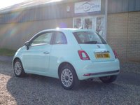 USED 2018 18 FIAT 500 1.2 Lounge Hatchback 3dr Petrol Manual Euro 6 (s/s) (69 bhp) www.suffolkcarcentre.co.uk - Located at Lowestoft