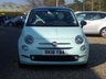 USED 2018 18 FIAT 500 1.2 Lounge Hatchback 3dr Petrol Manual Euro 6 (s/s) (69 bhp) www.suffolkcarcentre.co.uk - Located at Lowestoft