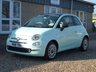 USED 2018 18 FIAT 500 1.2 Lounge Hatchback 3dr Petrol Manual Euro 6 (s/s) (69 bhp) www.suffolkcarcentre.co.uk - Located at Lowestoft