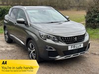 USED 2018 F PEUGEOT 3008 1.5 BlueHDi Allure SUV 5dr Diesel EAT Euro 6 (s/s) (130 ps) EXCELLENT 70+MPG, AUTO