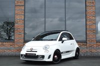 USED 2013 13 ABARTH 595 1.4 T-Jet Turismo Hatchback 3dr Petrol Manual Euro 5 (160 bhp) PAN ROOF / RED LEATHER / FSH