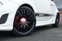 USED 2013 13 ABARTH 595 1.4 T-Jet Turismo Hatchback 3dr Petrol Manual Euro 5 (160 bhp) PAN ROOF / RED LEATHER / FSH