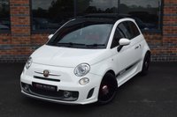 USED 2013 13 ABARTH 595 1.4 T-Jet Turismo Hatchback 3dr Petrol Manual Euro 5 (160 bhp) PAN ROOF / RED LEATHER / FSH