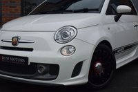 USED 2013 13 ABARTH 595 1.4 T-Jet Turismo Hatchback 3dr Petrol Manual Euro 5 (160 bhp) PAN ROOF / RED LEATHER / FSH