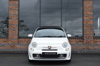 USED 2013 13 ABARTH 595 1.4 T-Jet Turismo Hatchback 3dr Petrol Manual Euro 5 (160 bhp) PAN ROOF / RED LEATHER / FSH