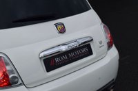 USED 2013 13 ABARTH 595 1.4 T-Jet Turismo Hatchback 3dr Petrol Manual Euro 5 (160 bhp) PAN ROOF / RED LEATHER / FSH