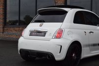 USED 2013 13 ABARTH 595 1.4 T-Jet Turismo Hatchback 3dr Petrol Manual Euro 5 (160 bhp) PAN ROOF / RED LEATHER / FSH