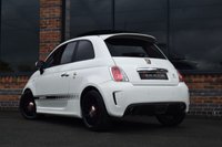 USED 2013 13 ABARTH 595 1.4 T-Jet Turismo Hatchback 3dr Petrol Manual Euro 5 (160 bhp) PAN ROOF / RED LEATHER / FSH