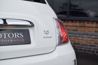 USED 2013 13 ABARTH 595 1.4 T-Jet Turismo Hatchback 3dr Petrol Manual Euro 5 (160 bhp) PAN ROOF / RED LEATHER / FSH