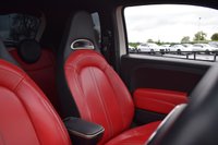 USED 2013 13 ABARTH 595 1.4 T-Jet Turismo Hatchback 3dr Petrol Manual Euro 5 (160 bhp) PAN ROOF / RED LEATHER / FSH