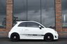 USED 2013 13 ABARTH 595 1.4 T-Jet Turismo Hatchback 3dr Petrol Manual Euro 5 (160 bhp) PAN ROOF / RED LEATHER / FSH
