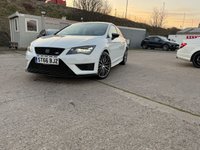 USED 2016 66 SEAT LEON 2.0 TSI Cupra 290 Black Sport Coupe 3dr Petrol DSG Euro 6 (s/s) (290 ps) 