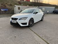 USED 2016 66 SEAT LEON 2.0 TSI Cupra 290 Black Sport Coupe 3dr Petrol DSG Euro 6 (s/s) (290 ps) 