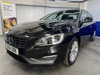 USED 2014 64 VOLVO S60 2.0 D4 SE Lux Nav Saloon 4dr Diesel Geartronic Euro 6 (s/s) (181 ps) Heated Seats, Satellite Navigation, &pound;20 Tax