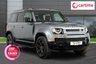 USED 2024 24 LAND ROVER DEFENDER 2.0 P300 X-Dynamic SE SUV 5dr Petrol Auto 4WD Euro 6 (s/s) (300 ps) Black Exterior Pack / Side Steps, Panoramic Sunroof, Apple CarPlay / Android Auto, Satellite Navigation, 20-Inch Alloy Wheels Black Exterior Pack / Side Steps, Panoramic Sunroof, Apple CarPlay / Android Auto, Satellite Navigation, 20-Inch Alloy Wheels