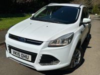 USED 2015 15 FORD KUGA 2.0 TDCi Titanium SUV 5dr Diesel Manual AWD Euro 6 (s/s) (180 ps) HALF LEATHER, RADIO/CD