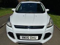 USED 2015 15 FORD KUGA 2.0 TDCi Titanium SUV 5dr Diesel Manual AWD Euro 6 (s/s) (180 ps) HALF LEATHER, RADIO/CD