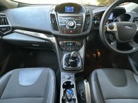 USED 2015 15 FORD KUGA 2.0 TDCi Titanium SUV 5dr Diesel Manual AWD Euro 6 (s/s) (180 ps) HALF LEATHER, RADIO/CD