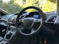 USED 2015 15 FORD KUGA 2.0 TDCi Titanium SUV 5dr Diesel Manual AWD Euro 6 (s/s) (180 ps) HALF LEATHER, RADIO/CD