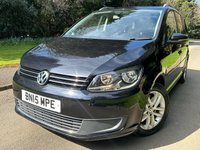 USED 2015 15 VOLKSWAGEN TOURAN 2.0 TDI BlueMotion Tech SE MPV 5dr Diesel DSG Euro 5 (s/s) (140 ps) BLUETOOTH,CRUISE CONTRO,DAB RADIO