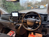 USED 2022 22 FORD TRANSIT CUSTOM 2.0 320 ECOBLUE LIMITED CREW CAB VAN, DOUBLE CAB,  L2, H1, 6 SEATS, 130PS (CA22 ZZT) Delivery and Finance available. 25+ years in business. RAC Approved Dealer