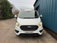 USED 2022 22 FORD TRANSIT CUSTOM 2.0 320 ECOBLUE LIMITED CREW CAB VAN, DOUBLE CAB,  L2, H1, 6 SEATS, 130PS (CA22 ZZT) Delivery and Finance available. 25+ years in business. RAC Approved Dealer