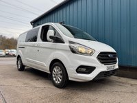 USED 2022 22 FORD TRANSIT CUSTOM 2.0 320 ECOBLUE LIMITED CREW CAB VAN, DOUBLE CAB,  L2, H1, 6 SEATS, 130PS (CA22 ZZT) Delivery and Finance available. 25+ years in business. RAC Approved Dealer