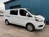 USED 2022 22 FORD TRANSIT CUSTOM 2.0 320 ECOBLUE LIMITED CREW CAB VAN, DOUBLE CAB,  L2, H1, 6 SEATS, 130PS (CA22 ZZT) Delivery and Finance available. 25+ years in business. RAC Approved Dealer