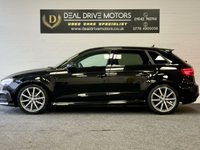 USED 2018 68 AUDI A3 1.6 TDI 30 Black Edition Sportback 5dr Diesel Manual Euro 6 (s/s) (116 ps) Sat Nav upgraded grille