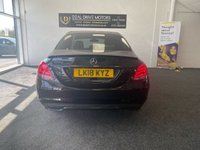 USED 2018 18 MERCEDES-BENZ C-CLASS 2.1 C220d Sport Saloon 4dr Diesel G-Tronic+ Euro 6 (s/s) (170 ps) 
