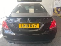 USED 2018 18 MERCEDES-BENZ C-CLASS 2.1 C220d Sport Saloon 4dr Diesel G-Tronic+ Euro 6 (s/s) (170 ps) 