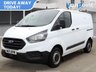 USED 2021 71 FORD TRANSIT CUSTOM 2.0 300 EcoBlue Leader Panel Van 5dr Diesel Manual L1 H1 Euro 6 (s/s) (130 ps) ROOF RACK, SECURITY LOCKS, AIR CON,