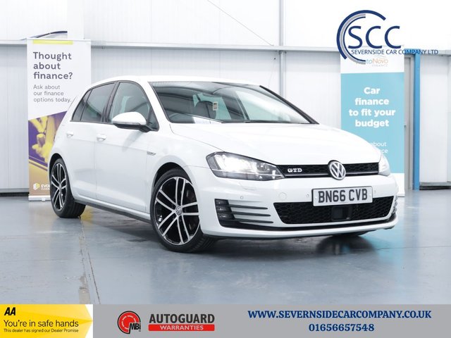 2016 66 Volkswagen Golf 2.0 TDI BlueMotion Tech GTD Hatchback 5dr Diesel DSG Euro 6 (s/s) (184 ps)