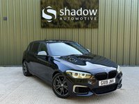 USED 2019 19 BMW 1 SERIES 3.0 M140i GPF Shadow Edition Hatchback 5dr Petrol Auto Euro 6 (s/s) (340 ps) SAT NAV FULL LEATHER HEATED SEATS