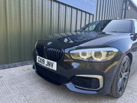 USED 2019 19 BMW 1 SERIES 3.0 M140i GPF Shadow Edition Hatchback 5dr Petrol Auto Euro 6 (s/s) (340 ps) SAT NAV FULL LEATHER HEATED SEATS