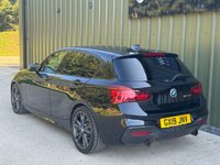 USED 2019 19 BMW 1 SERIES 3.0 M140i GPF Shadow Edition Hatchback 5dr Petrol Auto Euro 6 (s/s) (340 ps) SAT NAV FULL LEATHER HEATED SEATS