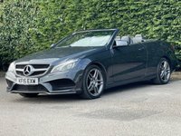 USED 2015 15 MERCEDES-BENZ E-CLASS 2.1 E250 CDI AMG Line Cabriolet 2dr Diesel G-Tronic+ Euro 5 (s/s) (204 ps) GREAT SERVICE HISTORY 8 SRVCS