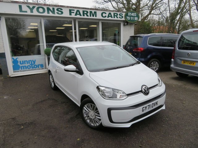 2021 71 Volkswagen Up! 1.0 up! Hatchback 3dr Petrol Manual Euro 6 (s/s) (65 ps)
