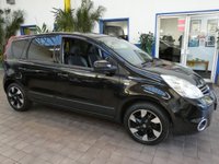 USED 2013 13 NISSAN NOTE 1.6 16V n-tec+ Hatchback 5dr Petrol Auto Euro 5 (110 ps) CAZ ULEZ COMPLIANT SAT NAV BLUETOOTH PART LEATHER PARKING SENSORS