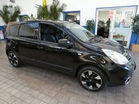 USED 2013 13 NISSAN NOTE 1.6 16V n-tec+ Hatchback 5dr Petrol Auto Euro 5 (110 ps) CAZ ULEZ COMPLIANT SAT NAV BLUETOOTH PART LEATHER PARKING SENSORS
