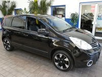 USED 2013 13 NISSAN NOTE 1.6 16V n-tec+ Hatchback 5dr Petrol Auto Euro 5 (110 ps) CAZ ULEZ COMPLIANT SAT NAV BLUETOOTH PART LEATHER PARKING SENSORS